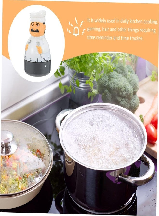 piercing Chef Kitchen Timer, Pomodoro Timer, Timer Clock for Study Hen-Shaped Mechanical 60-Min No-Battery Kitchen Timer Gift - Image 3